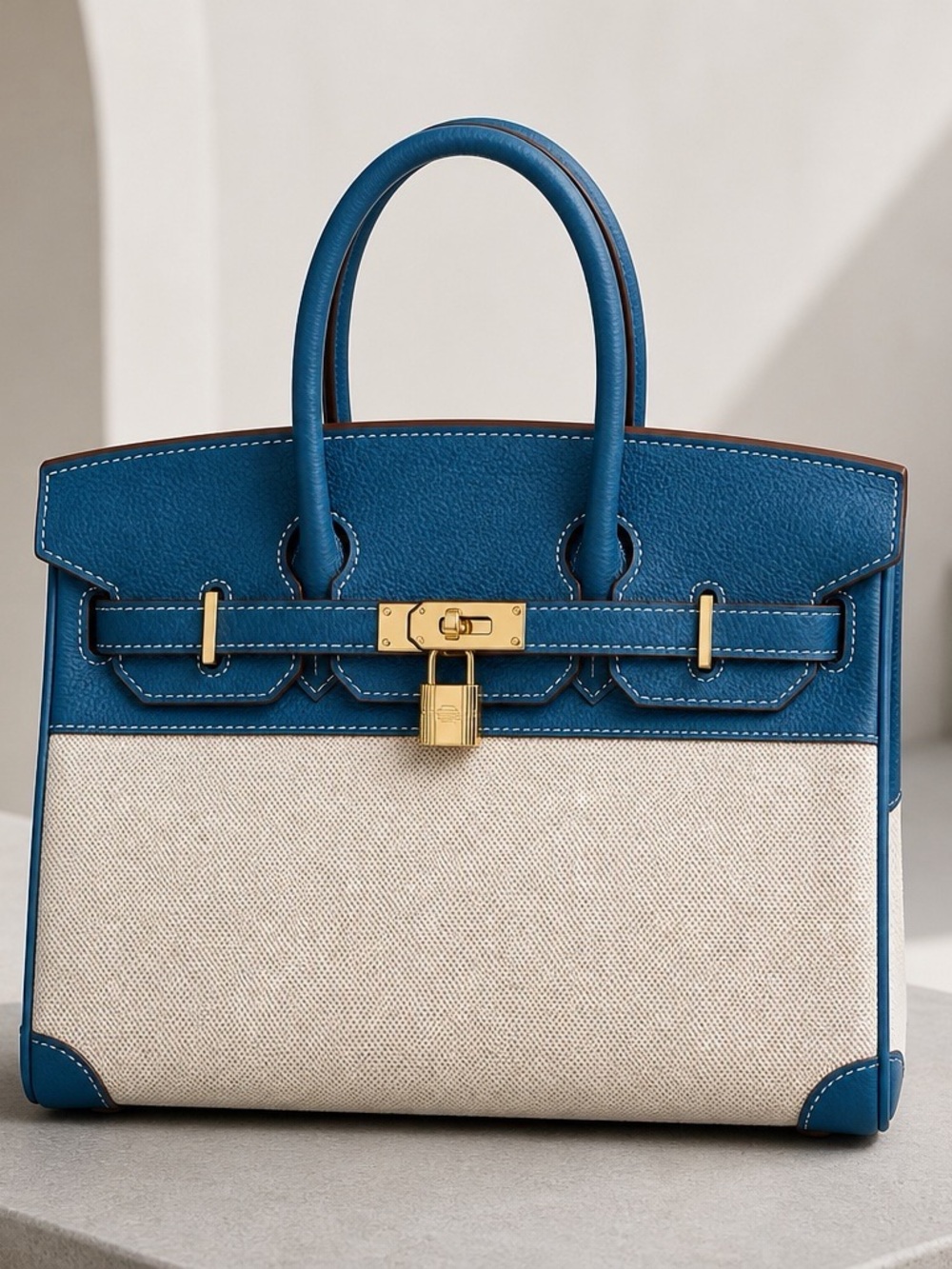 Beautiful Custom Designer Shoulder bag (Blue)